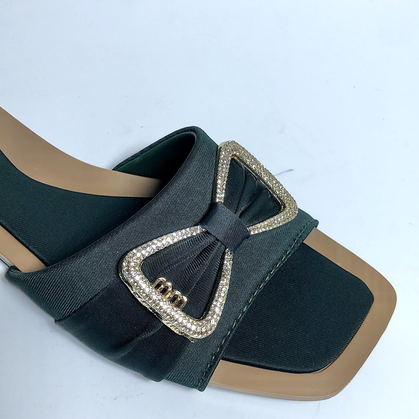 Linear Luxe Flat Slippers