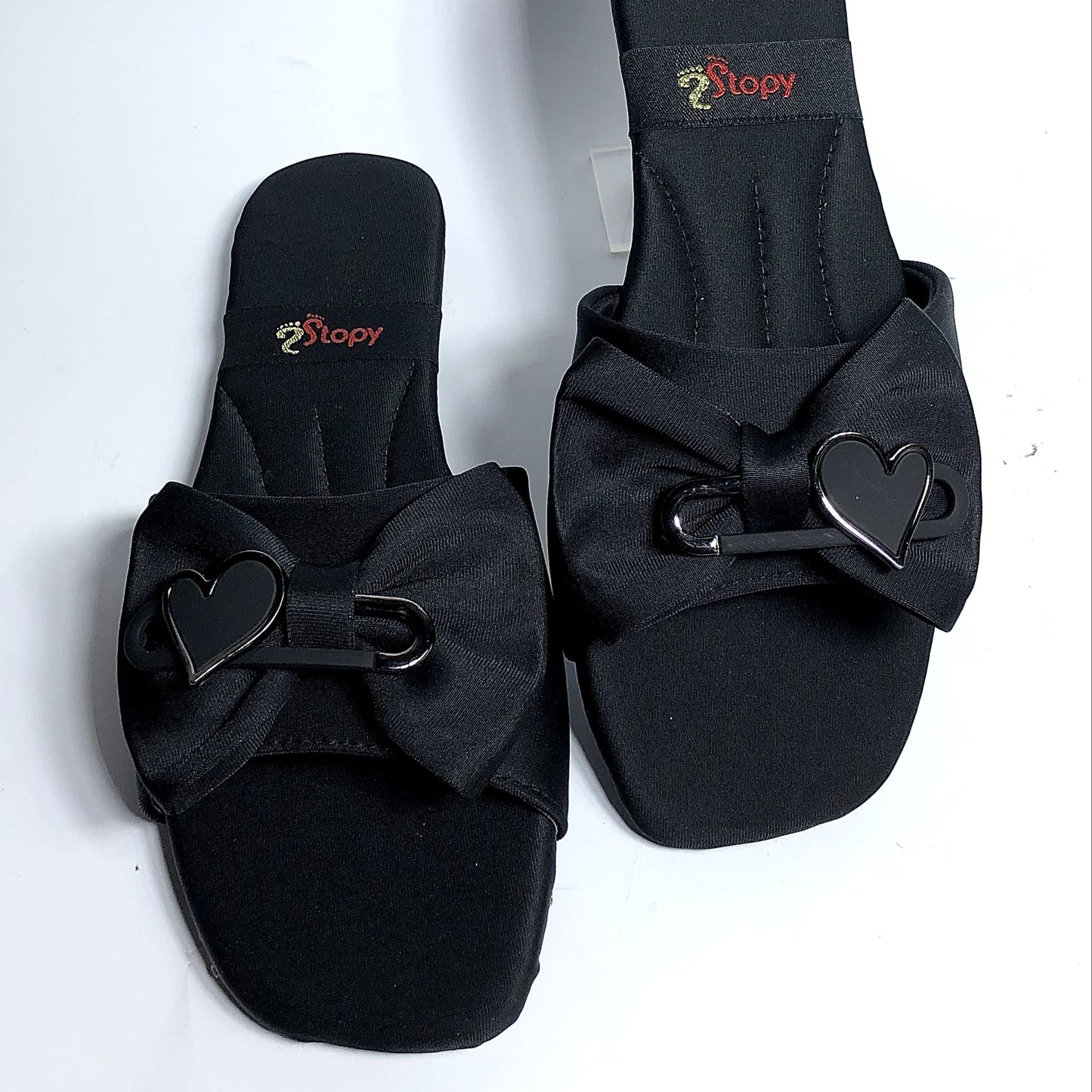 Linear Luxe Flat Slippers