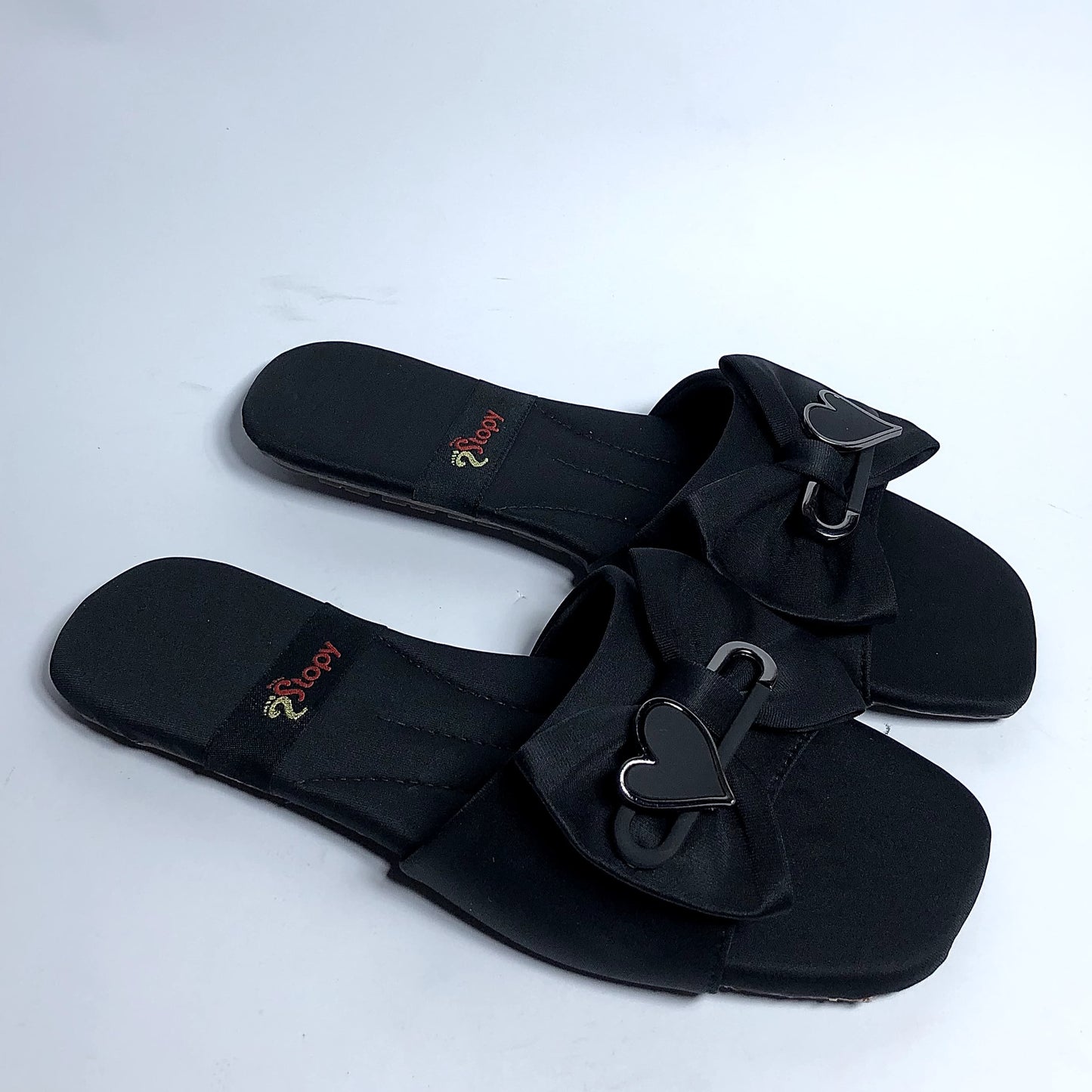 Linear Luxe Flat Slippers