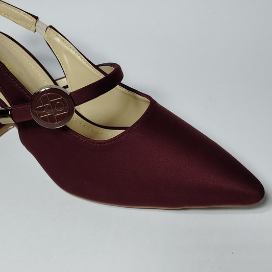 MODENCOCO Coat Shoes Mahroon