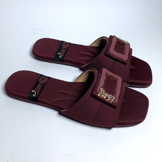 Elegance Flat Slippers