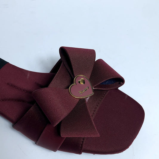 Linear Luxe Flat Slippers