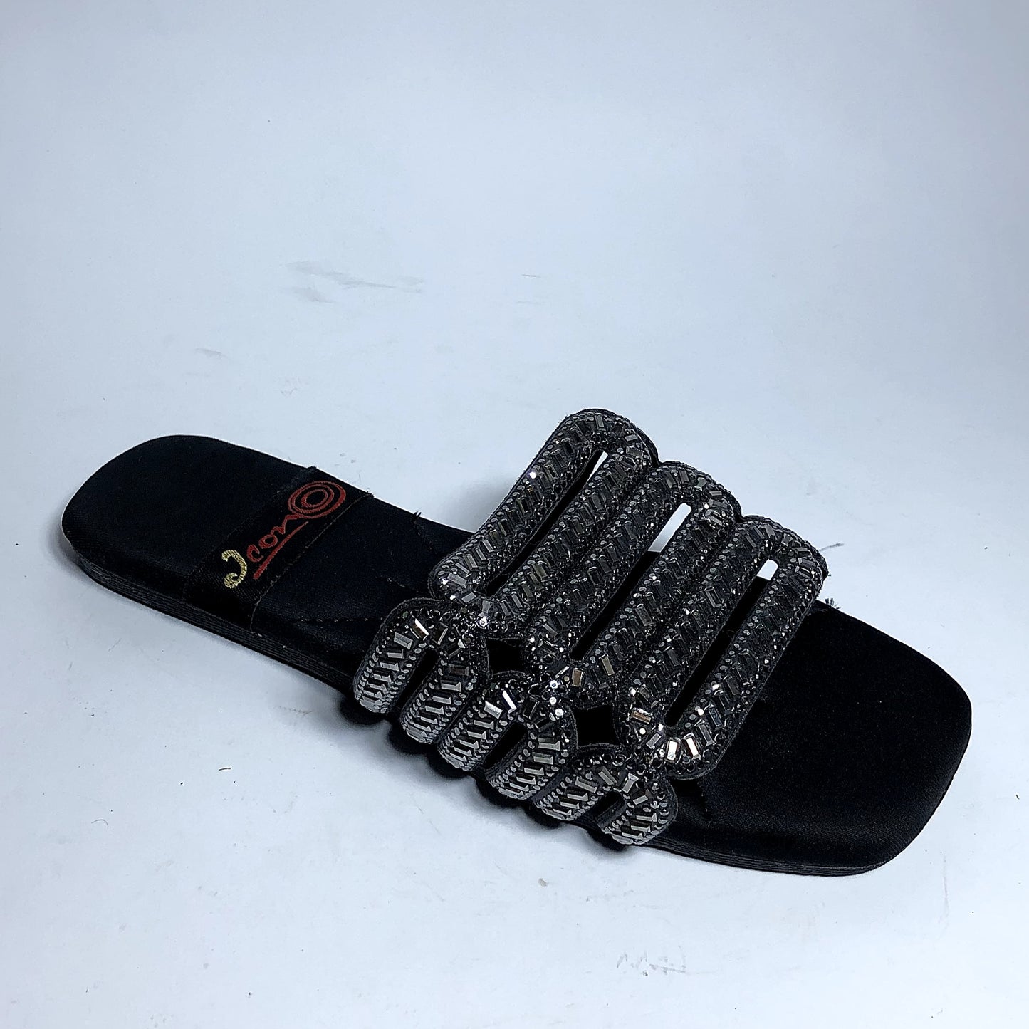 Linear Luxe Flat Slippers