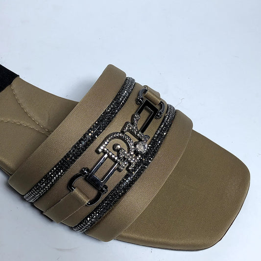 Shimmer Edge Flat slippers Dior Buckle