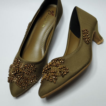 Metallic Khaki