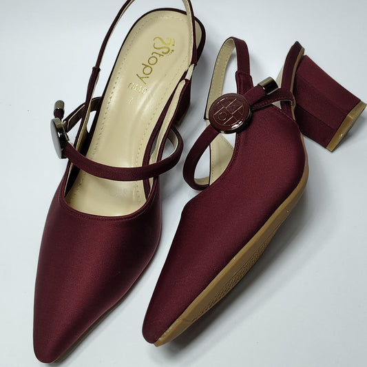 MODENCOCO Coat Shoes Mahroon
